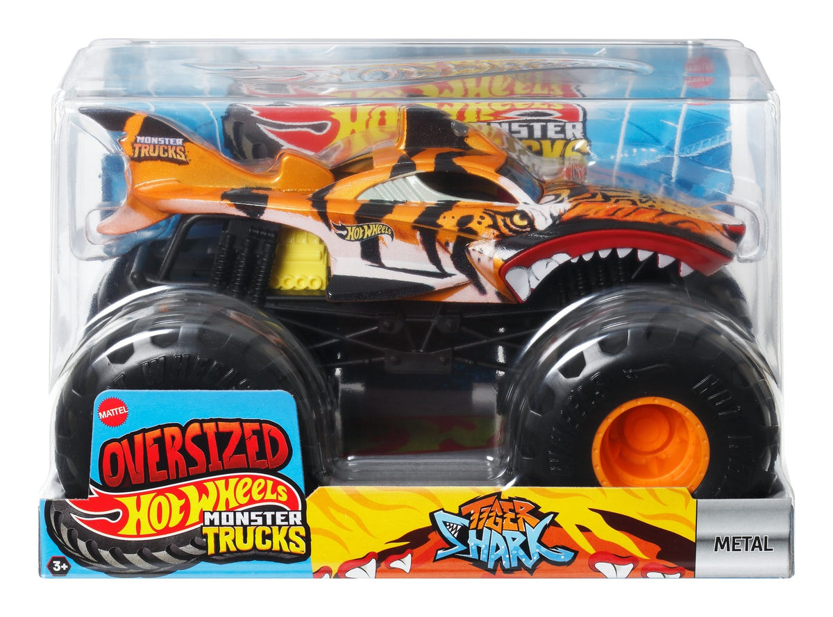 Hot Wheels Monster Trucks Oversized Tiger Shark