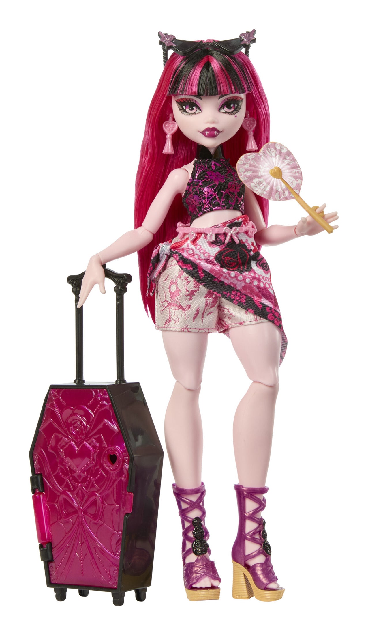 Monster High Skulltimate Secrets Gore-Geous Oasis Draculaura Doll and Playset