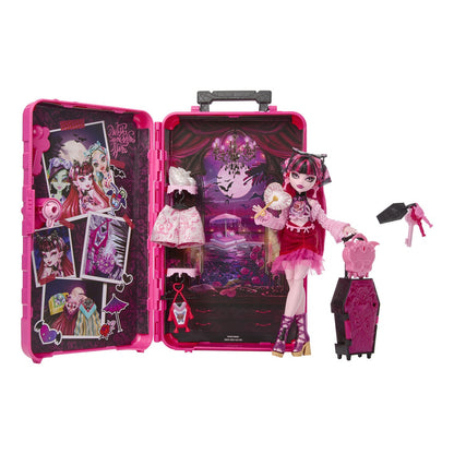 Monster High Skulltimate Secrets Gore-Geous Oasis Draculaura Doll and Playset