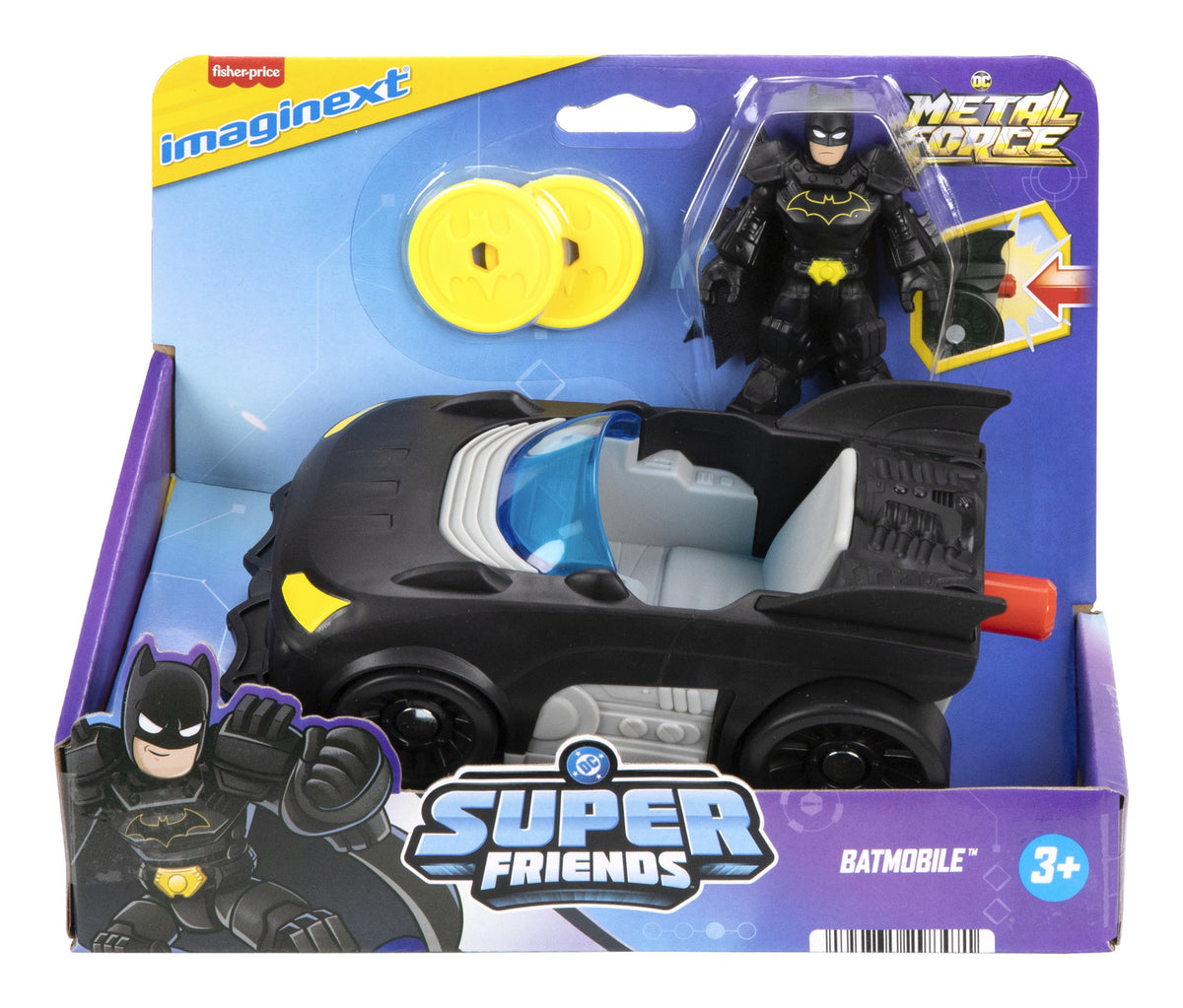 Imaginext DC Super Friends Deluxe Batmobile Vehicle