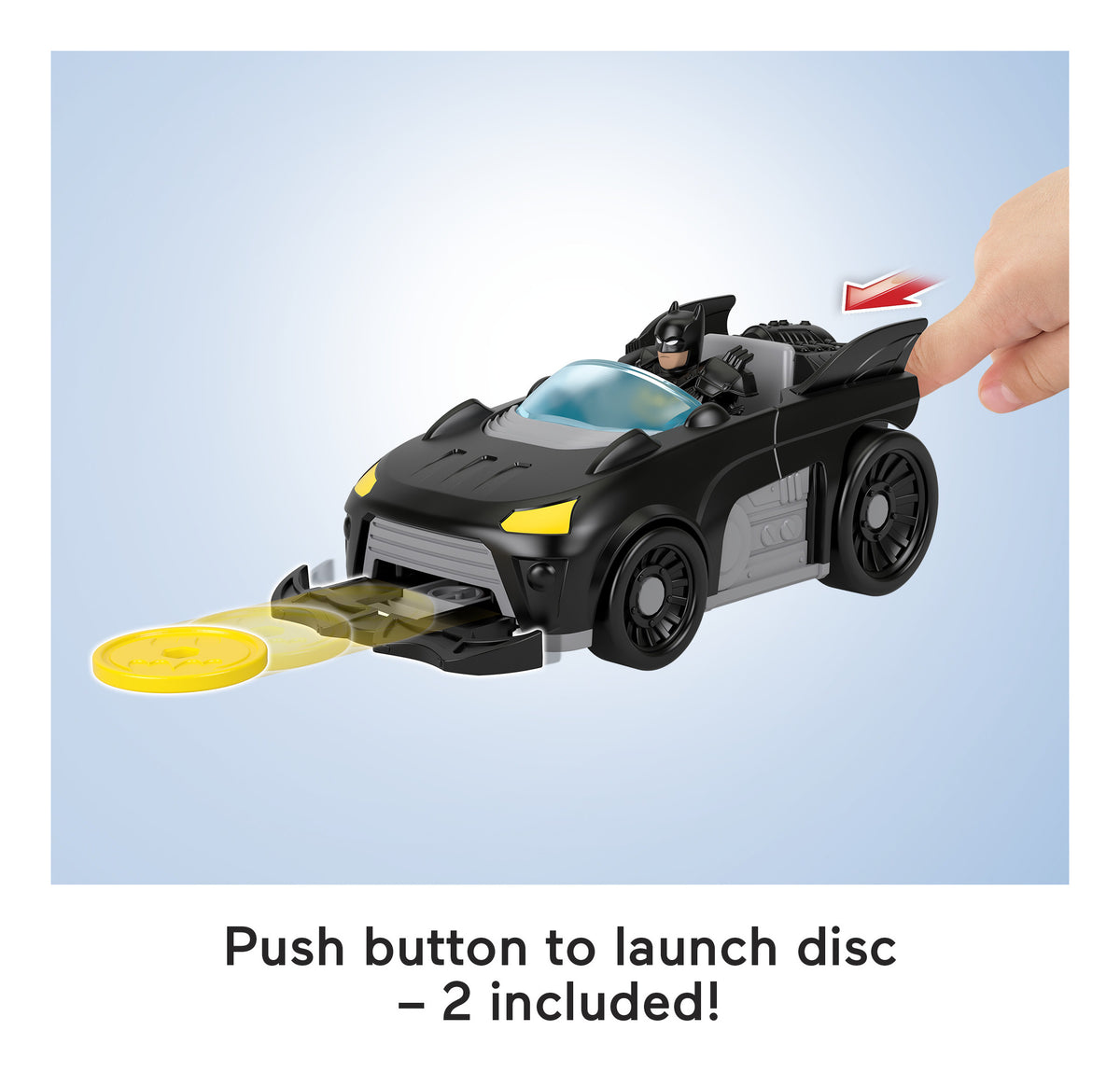 Imaginext DC Super Friends Deluxe Batmobile Vehicle