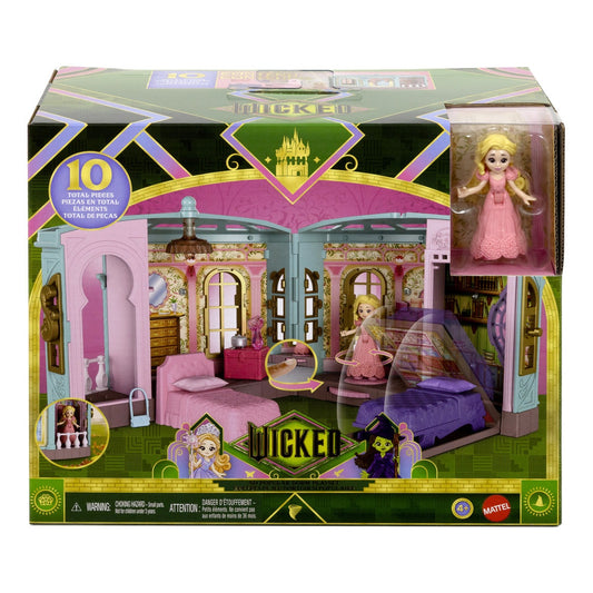 Mattel Wicked Glinda's So Popular Dorm Small Doll Playset