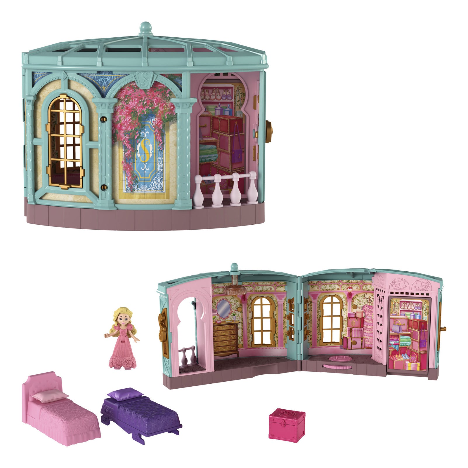 Mattel Wicked Glinda's So Popular Dorm Small Doll Playset