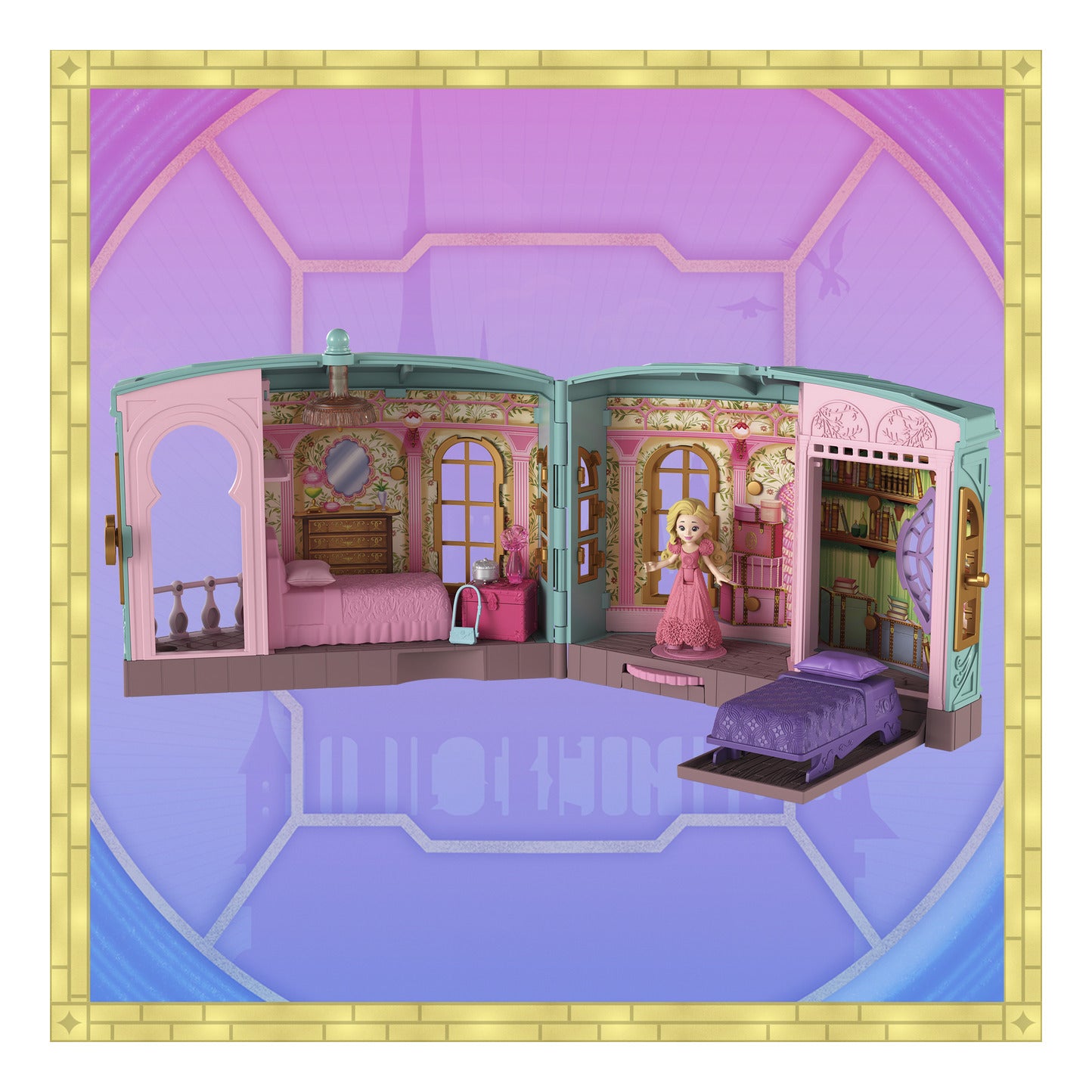Mattel Wicked Glinda's So Popular Dorm Small Doll Playset