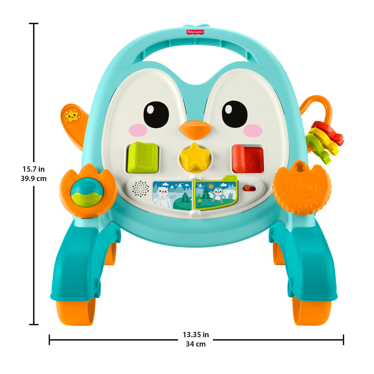 Fisher-Price 2-in-1 Musical Penguin Activity Walker