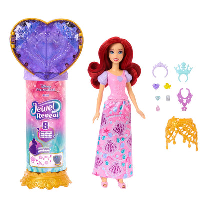 Disney Princess Jewel Reveal Ariel Doll with 8 Surprises