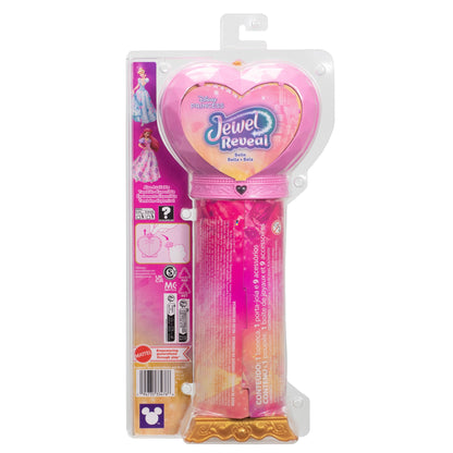 Mattel Disney Princess Jewel Reveal Belle Fashion Doll with 8 Surprises