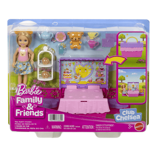 Barbie Chelsea Pop-Up Tea Party Picnic Playset