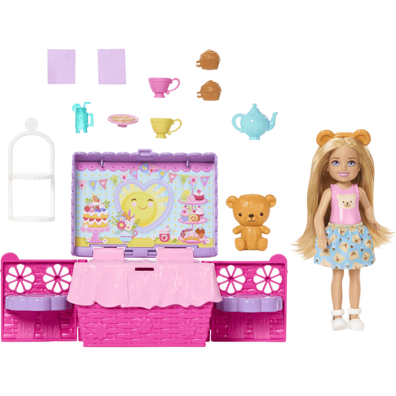 Barbie Chelsea Pop-Up Tea Party Picnic Playset