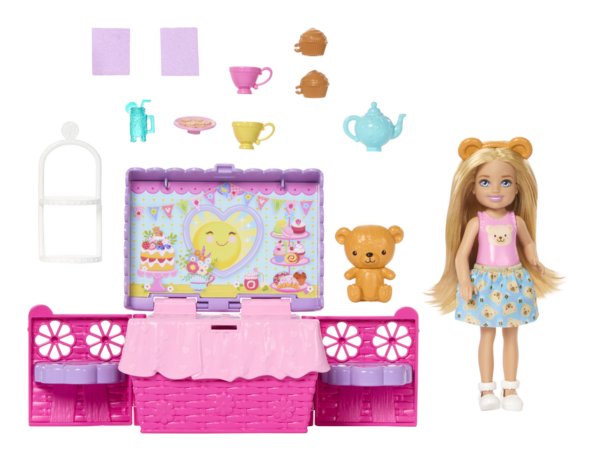 Barbie Chelsea Pop-Up Tea Party Picnic Playset