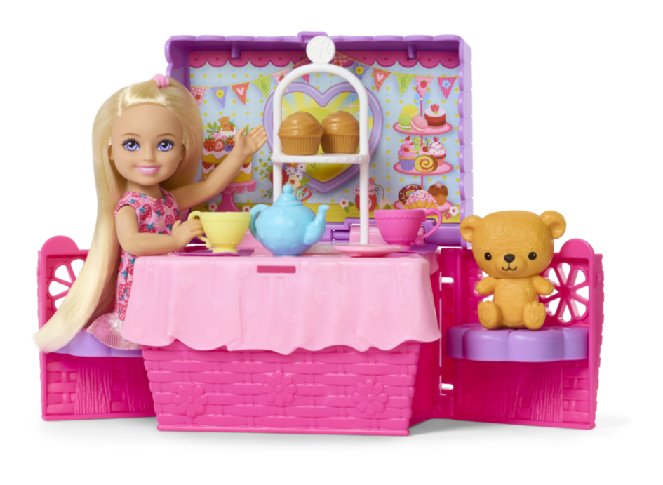 Barbie Chelsea Pop-Up Tea Party Picnic Playset