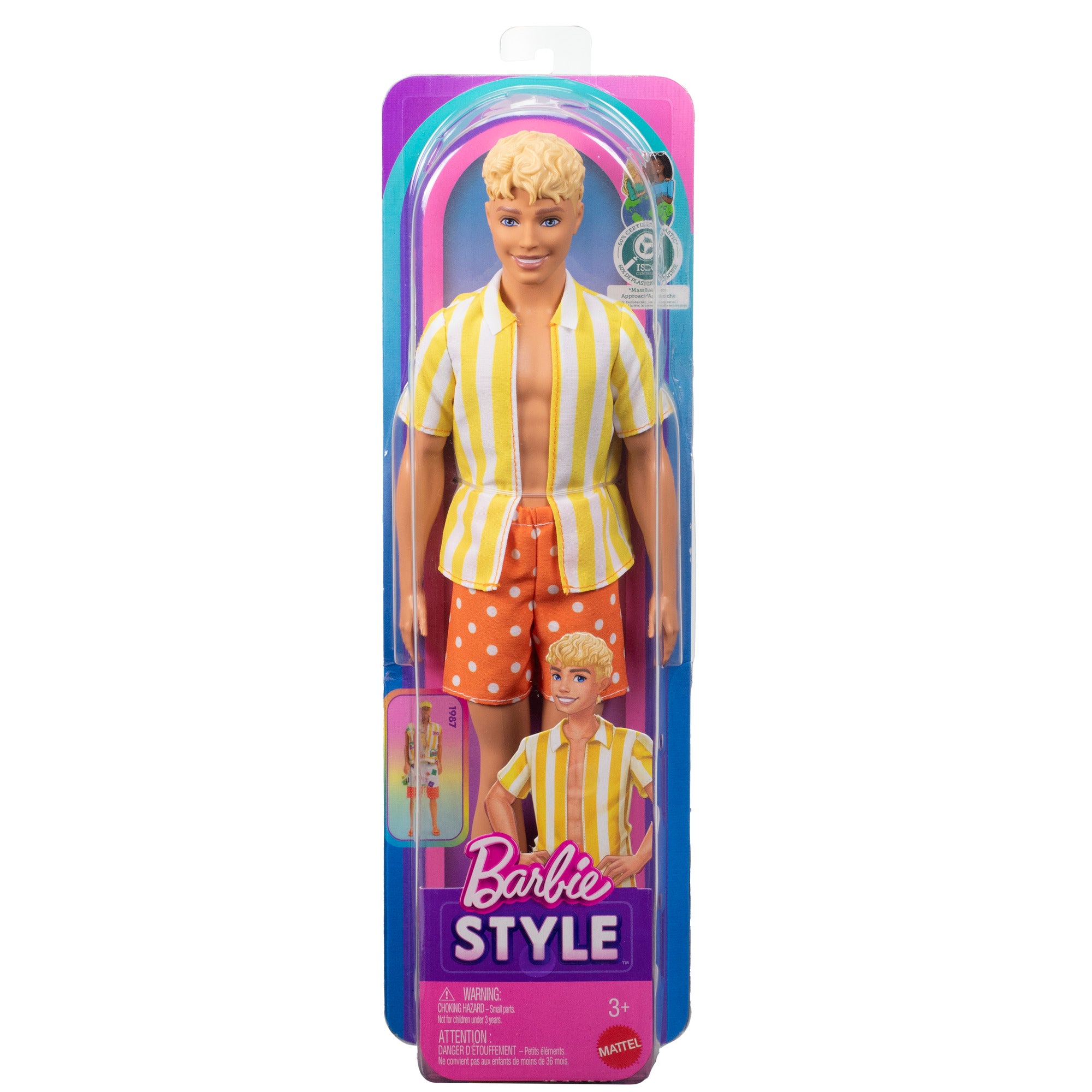 Barbie Fashionistas Ken Doll #252 with Blonde Mullet