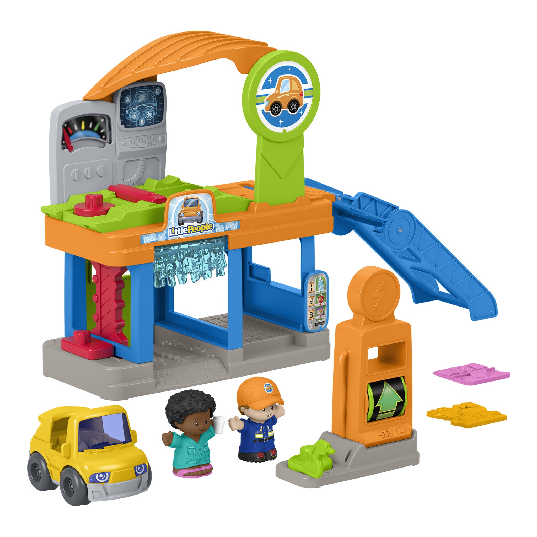 Fisher-Price Little People Fillin’ Fun Service Station Playset