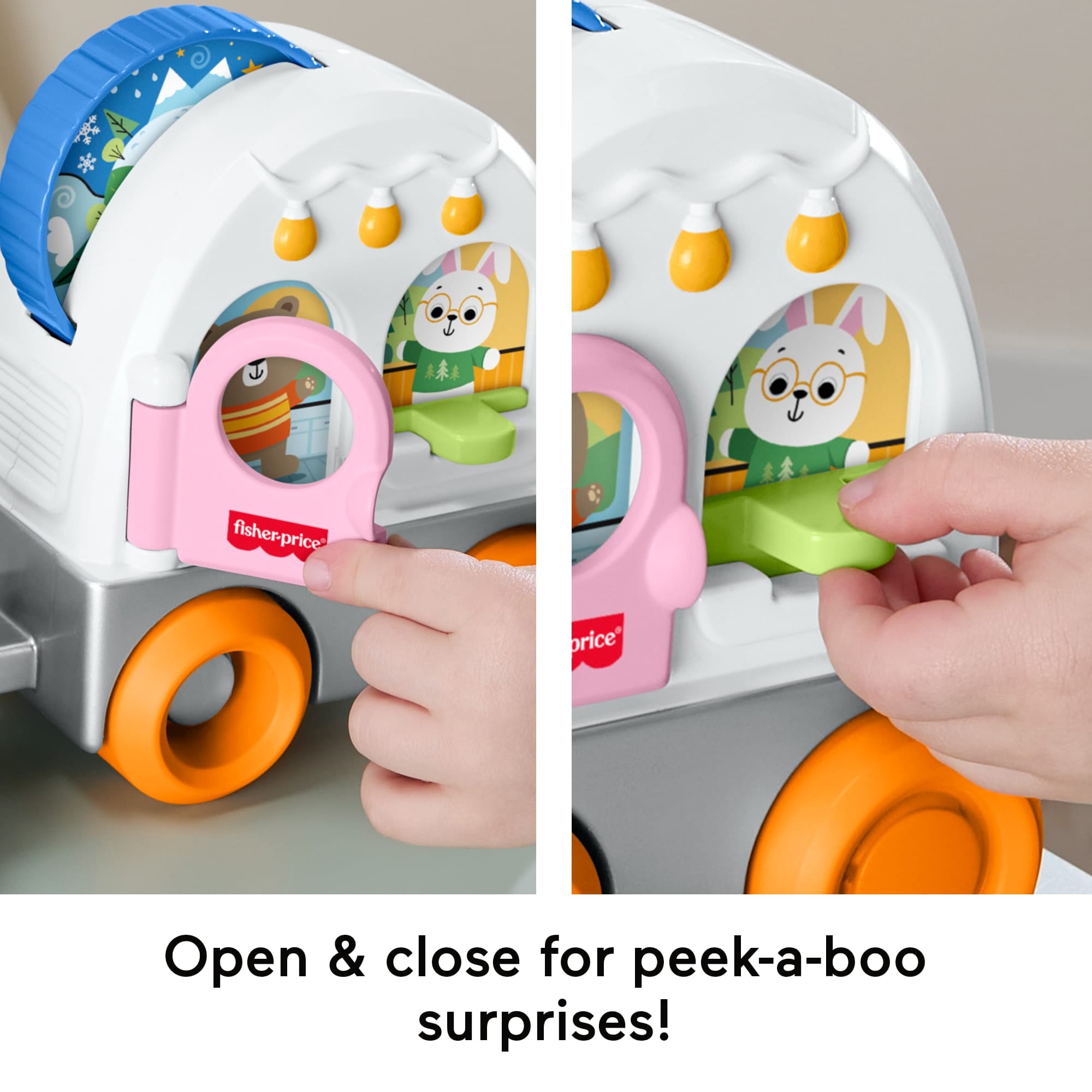 * Fisher Price Friendship Forest Pull-Along Camper