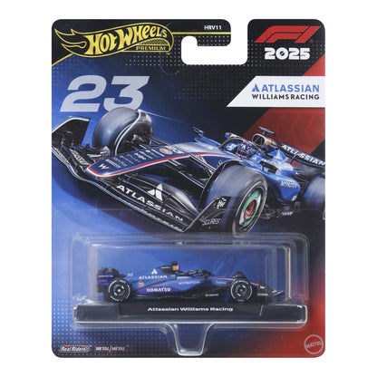 Hot Wheels Premium Formula 1 Williams Racing Alexander Albon #23