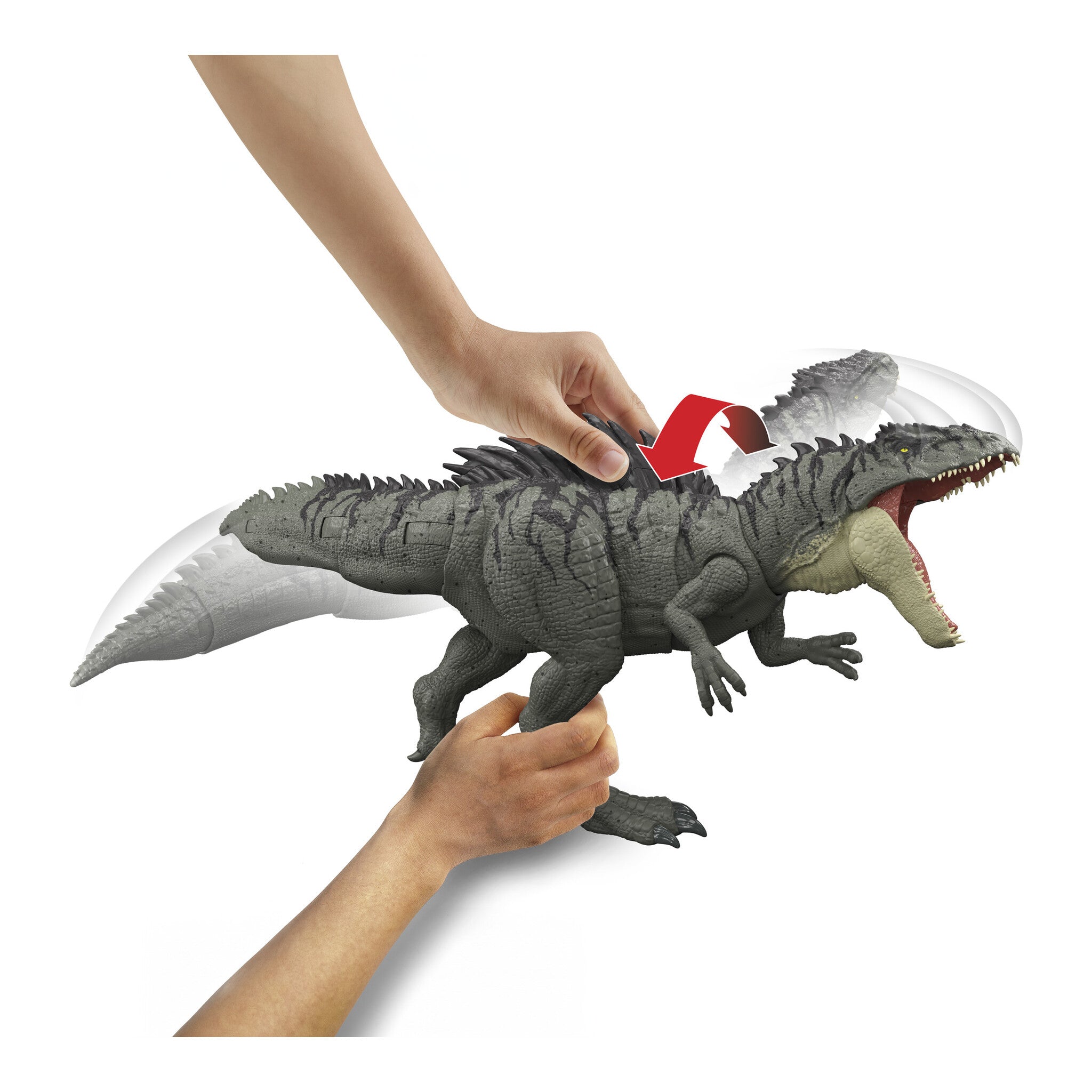 Mattel Jurassic World Colossal Chomp Giganotosaurus Dinosaur Figure
