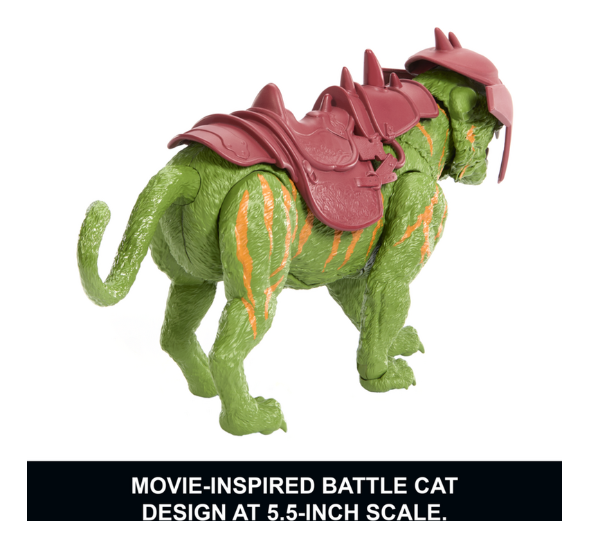 Mattel Masters of the Universe Movie Battle Cat Feature Action Figure with Chomp & Roar