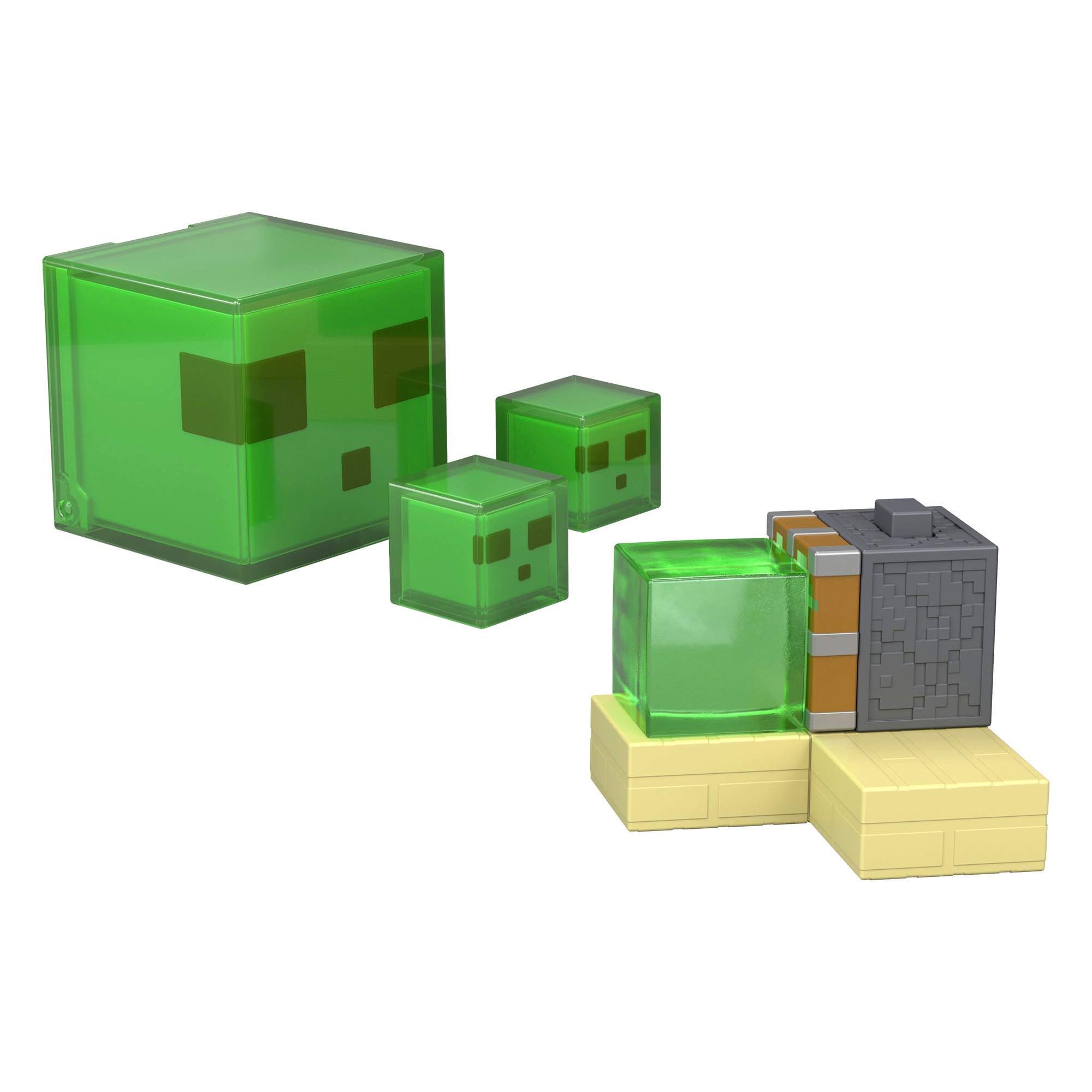 Minecraft Redstone Charged Sticky Piston Trap Set with Slime Block