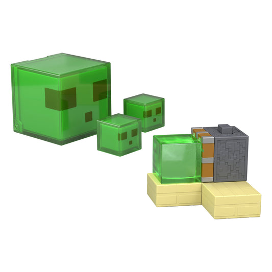Minecraft Redstone Charged Sticky Piston Trap Set with Slime Block
