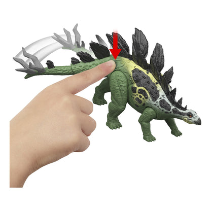 Mattel Jurassic World Gigantic Thrashers Stegosaurus Dinosaur Action Figure