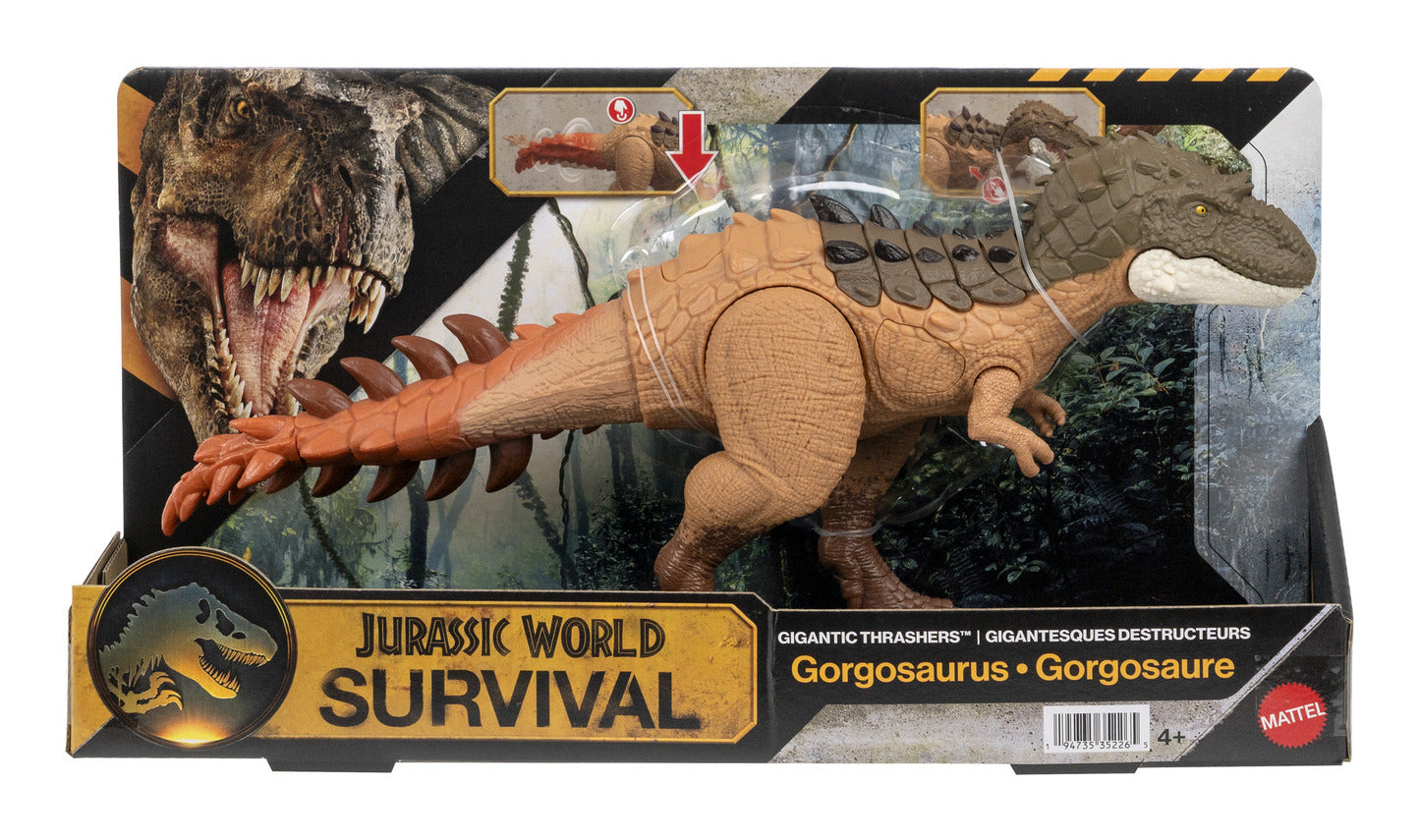 Jurassic World Gigantic Thrashers Gorgosaurus Dinosaur Action Figure