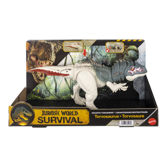 Mattel Jurassic World Gigantic Thrashers Torvosaurus Dinosaur Figure