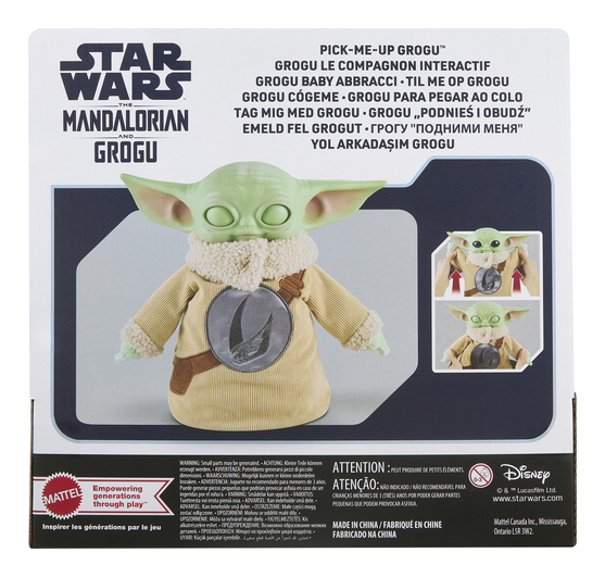 Star Wars The Mandalorian & Grogu Pick-Me-Up Grogu Plush