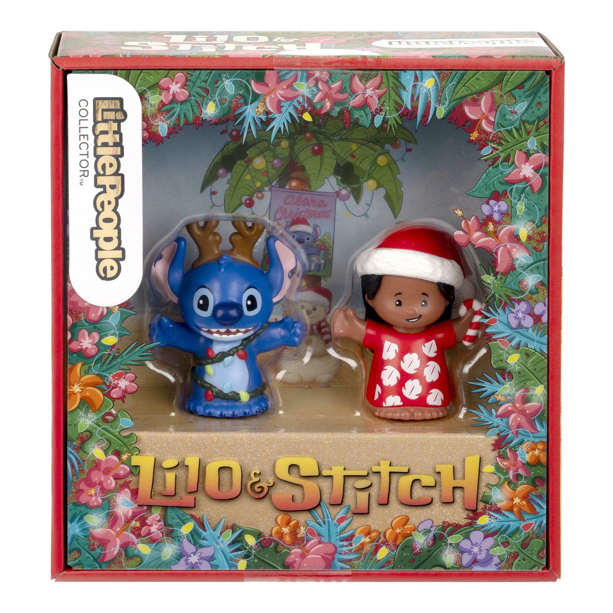 Fisher-Price Little People Collector Disney Lilo & Stitch Holiday Set