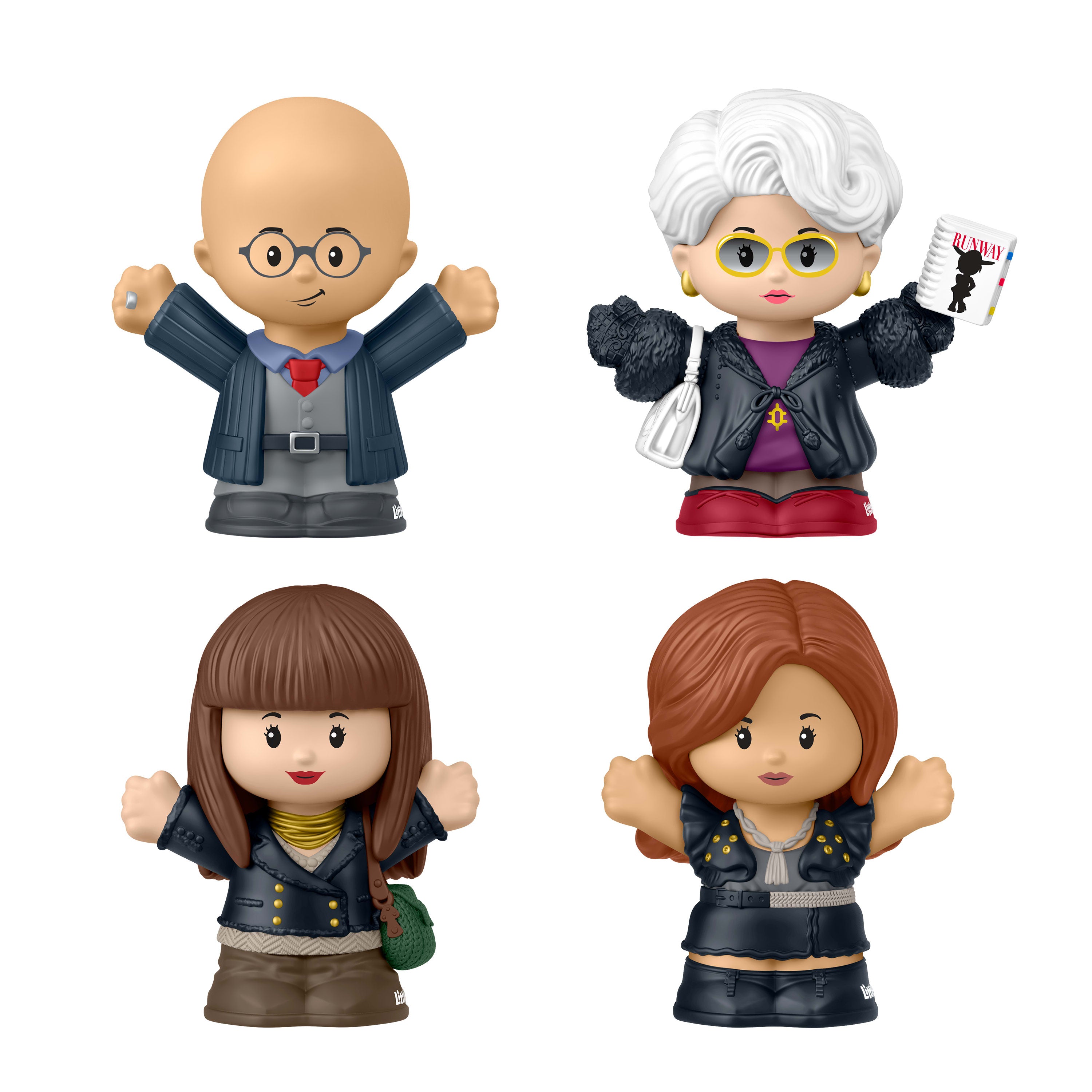 Fisher-Price Little People Collector The Devil Wears Prada 4-Figure Set
