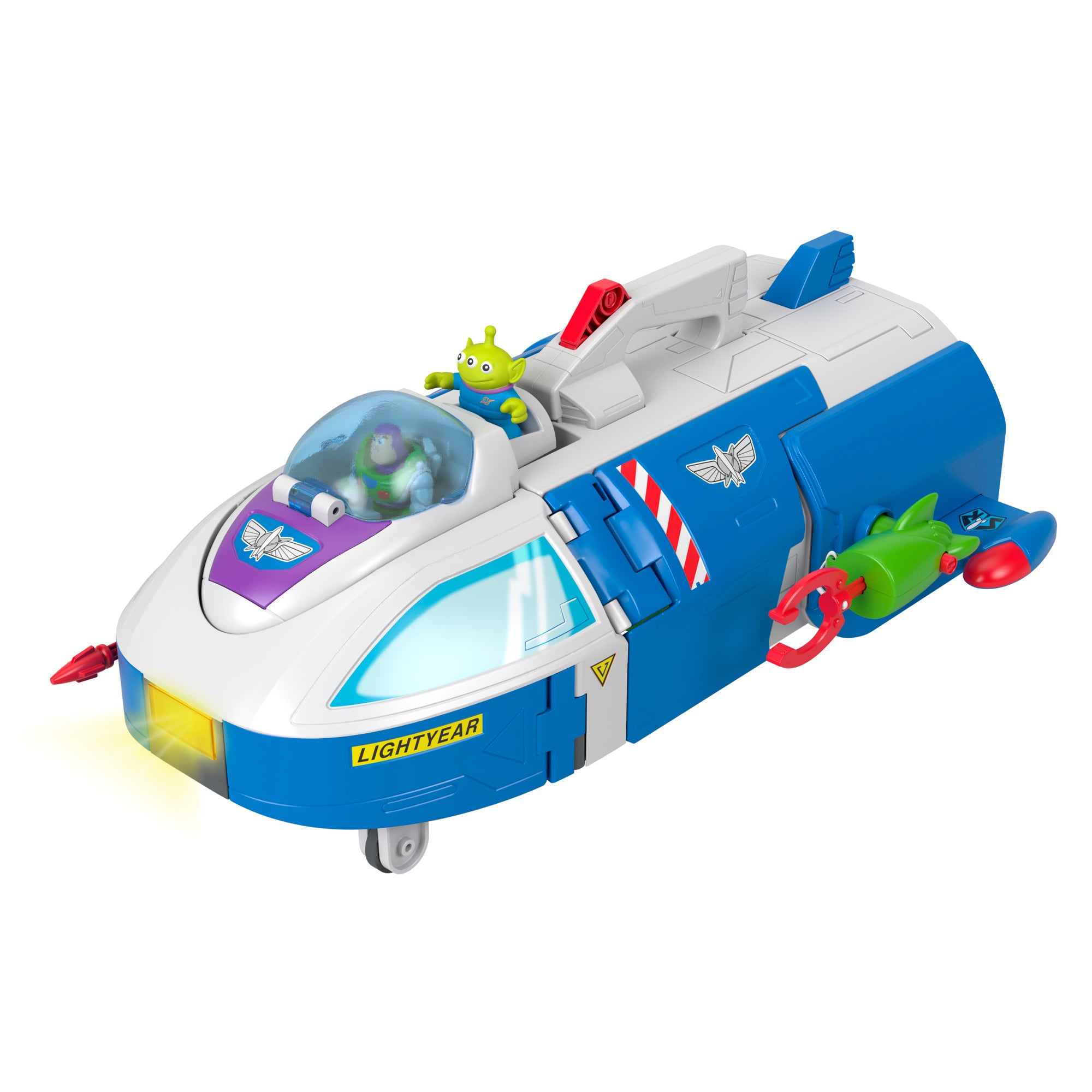Imaginext Disney Pixar Toy Story 3-in-1 Transforming Buzz Lightyear Ship