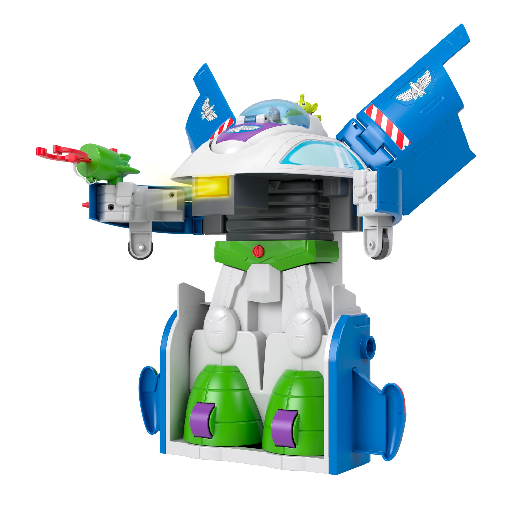Imaginext Disney Pixar Toy Story 3-in-1 Transforming Buzz Lightyear Ship