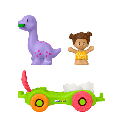 Fisher-Price Little People Dinosaur Parade Egg Car & Figure Set