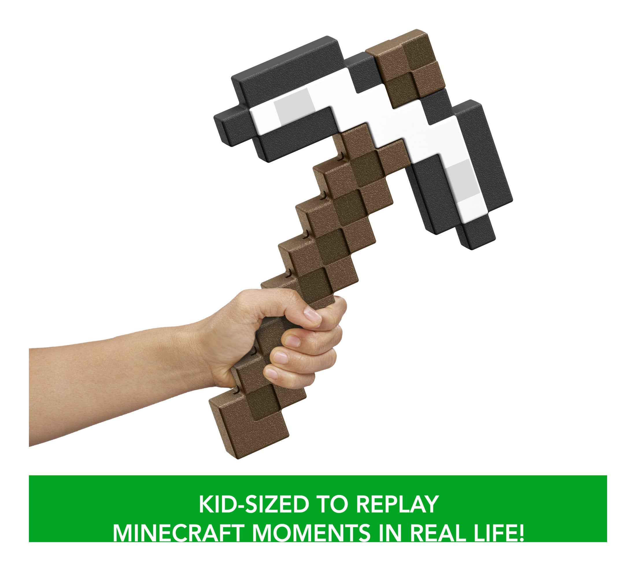 Mattel Minecraft Iron Pickaxe Roleplay Toy