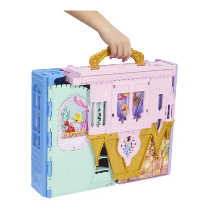 Disney Princess Rapunzel Close & Carry Castle Playset with Doll
