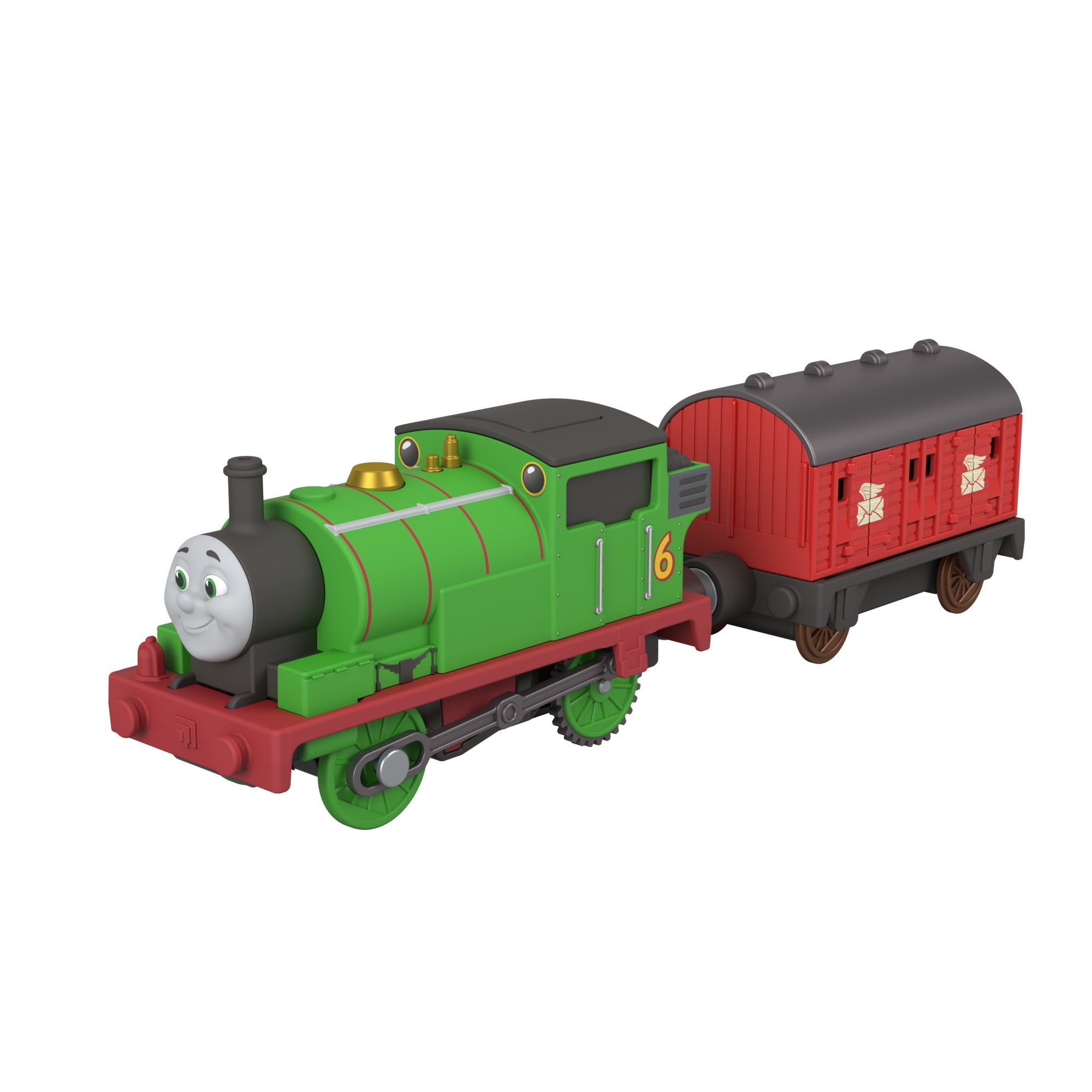 Thomas & Friends Motorized Percy Engine with Mail Car