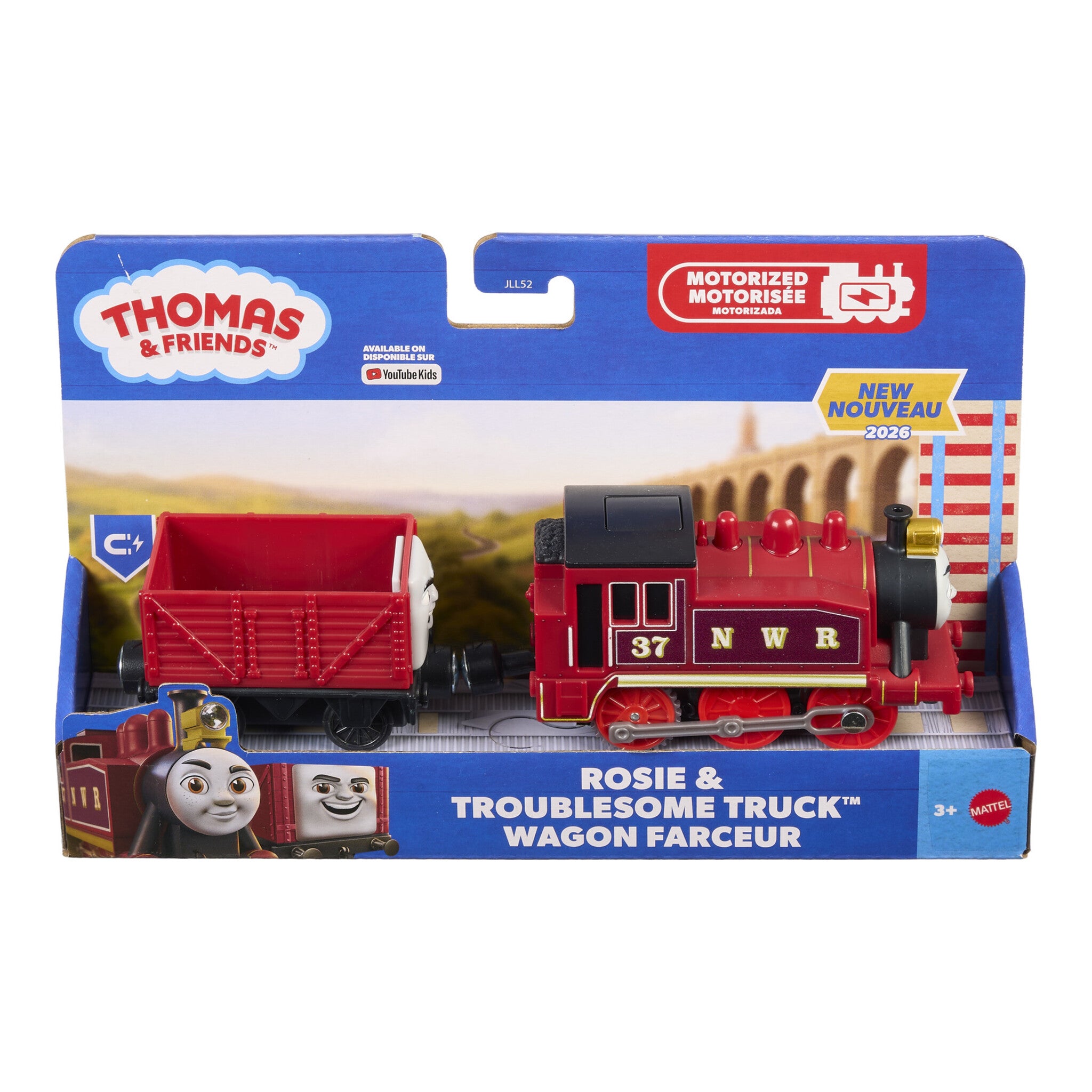 Thomas & Friends Motorised Rosie Engine with Troublesome Truck