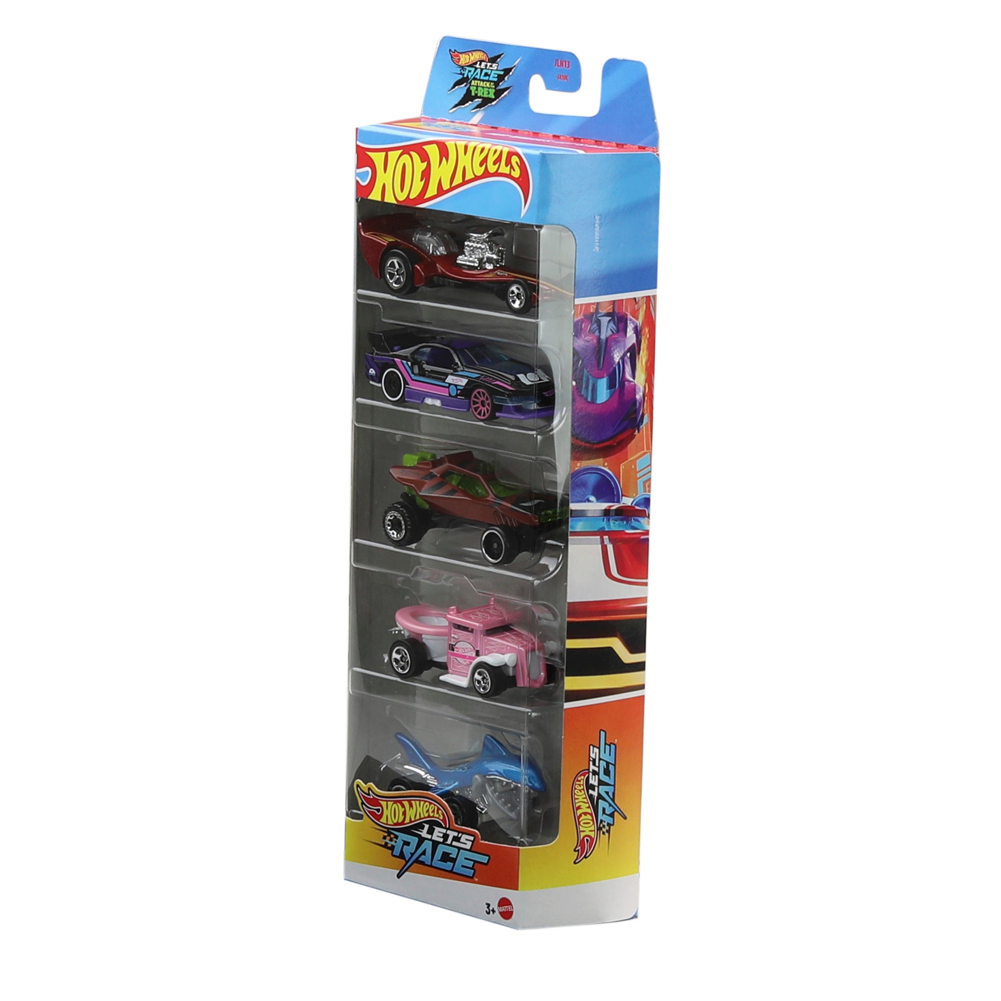 Hot Wheels Let’s Race 5-Pack Die-Cast Toy Cars