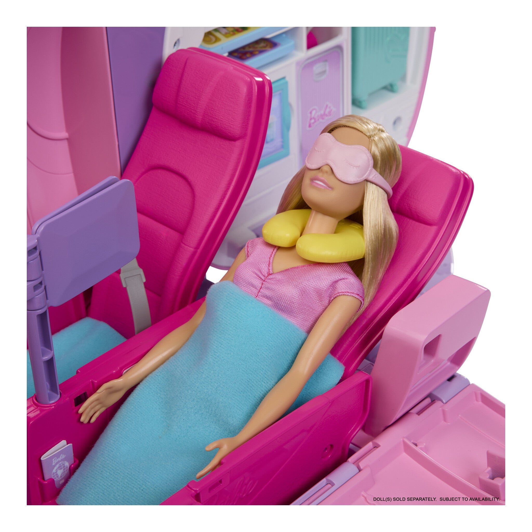 Barbie Dream Plane Playset with Sounds, Microphone & 14 Accessories