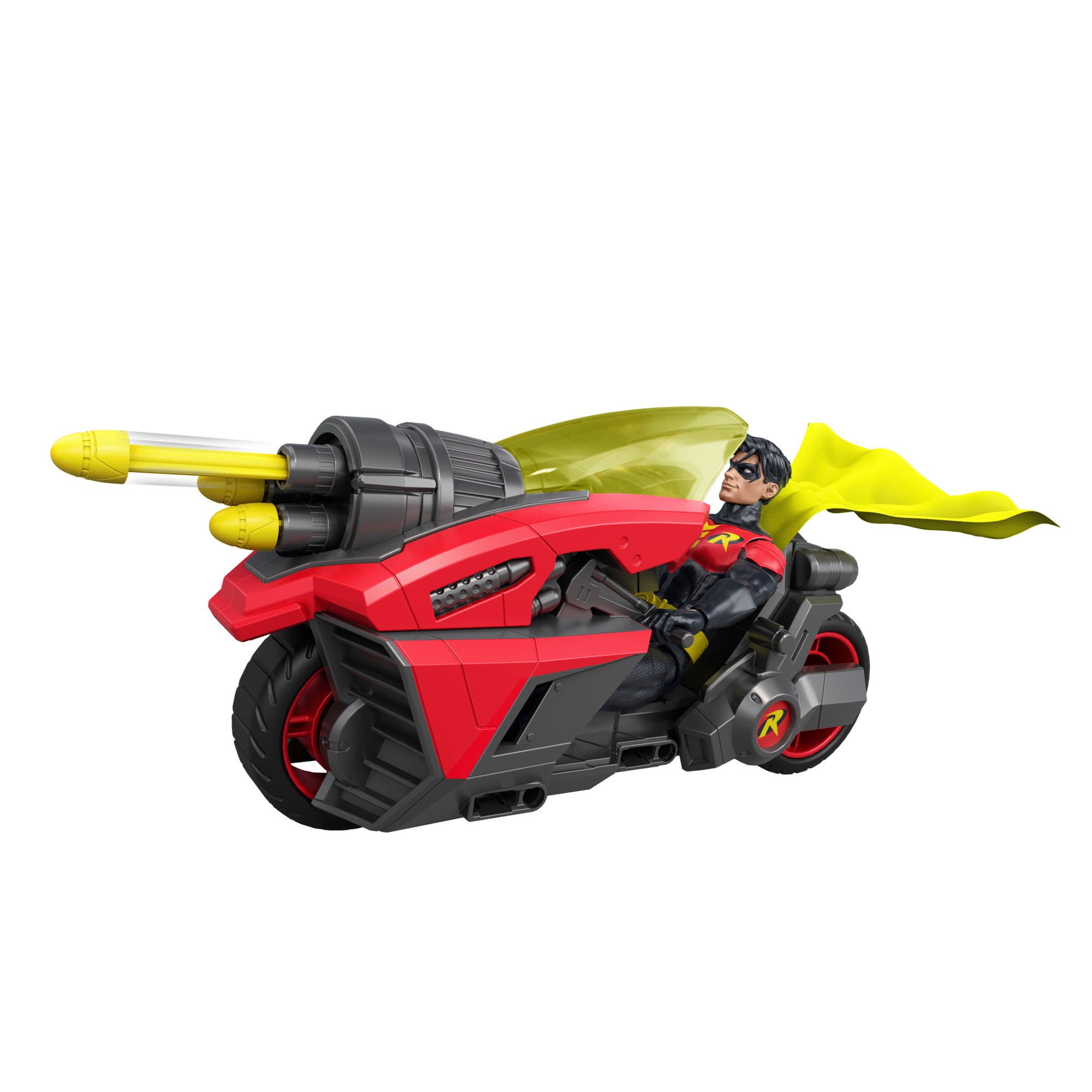 Mattel DC Robin 6.5-Inch Action Figure and Robin Cycle Vehicle