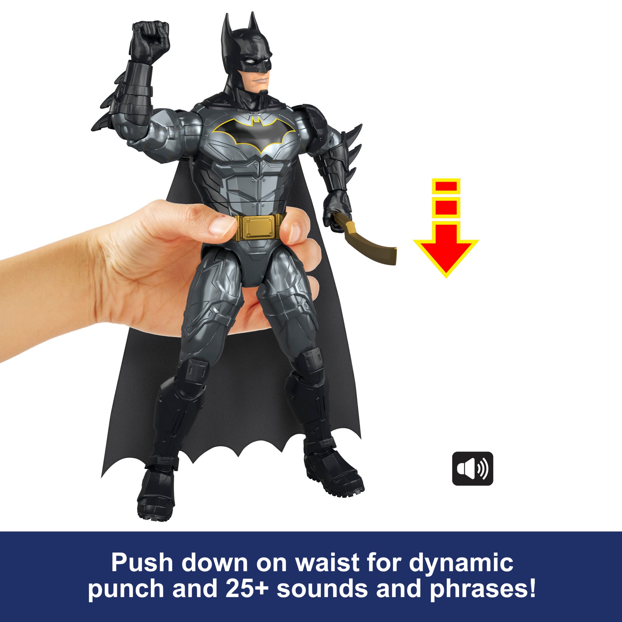 DC Crime Crusher Batman 12-Inch Feature Action Figure