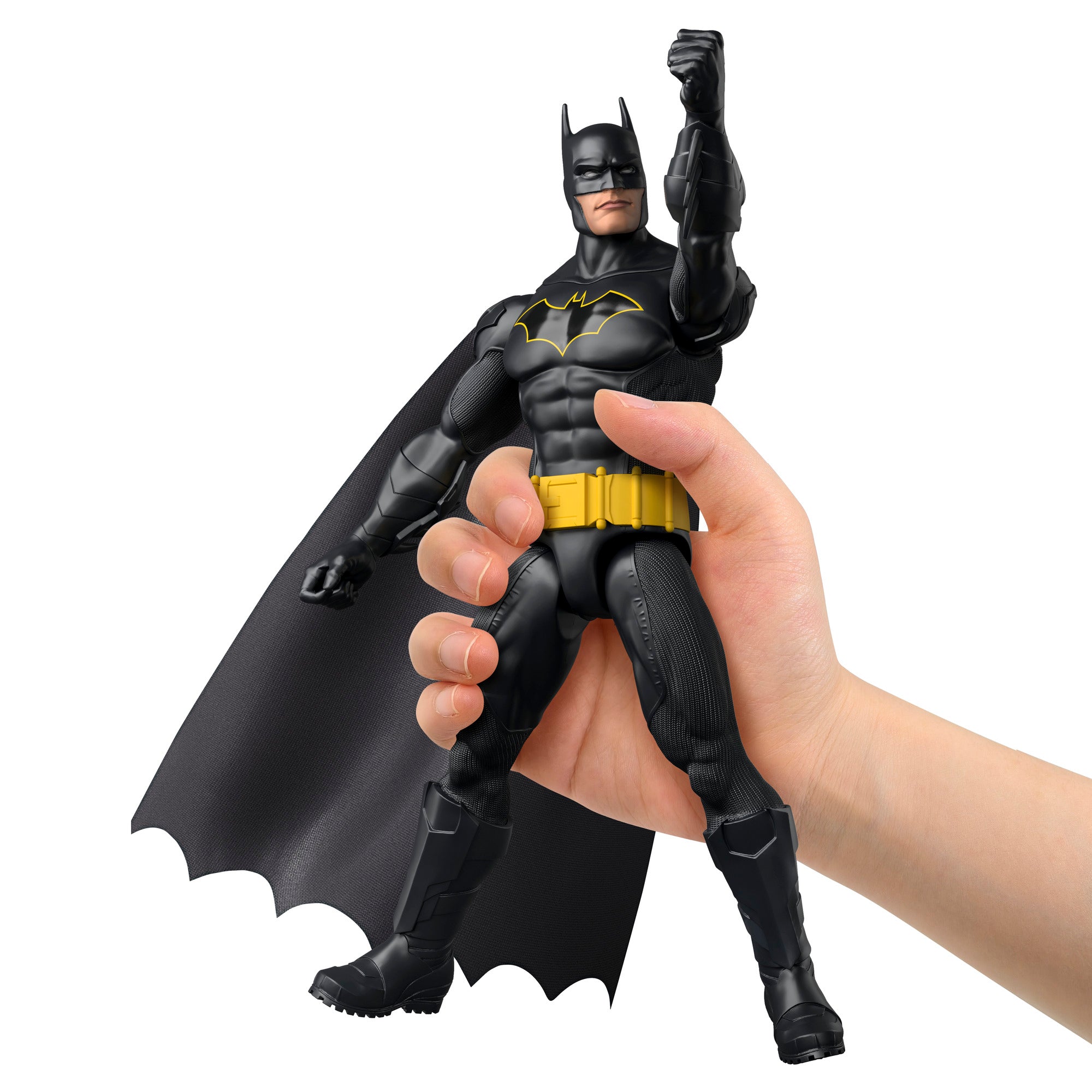 Mattel DC Batman 12-Inch Action Figure with Fabric Cape