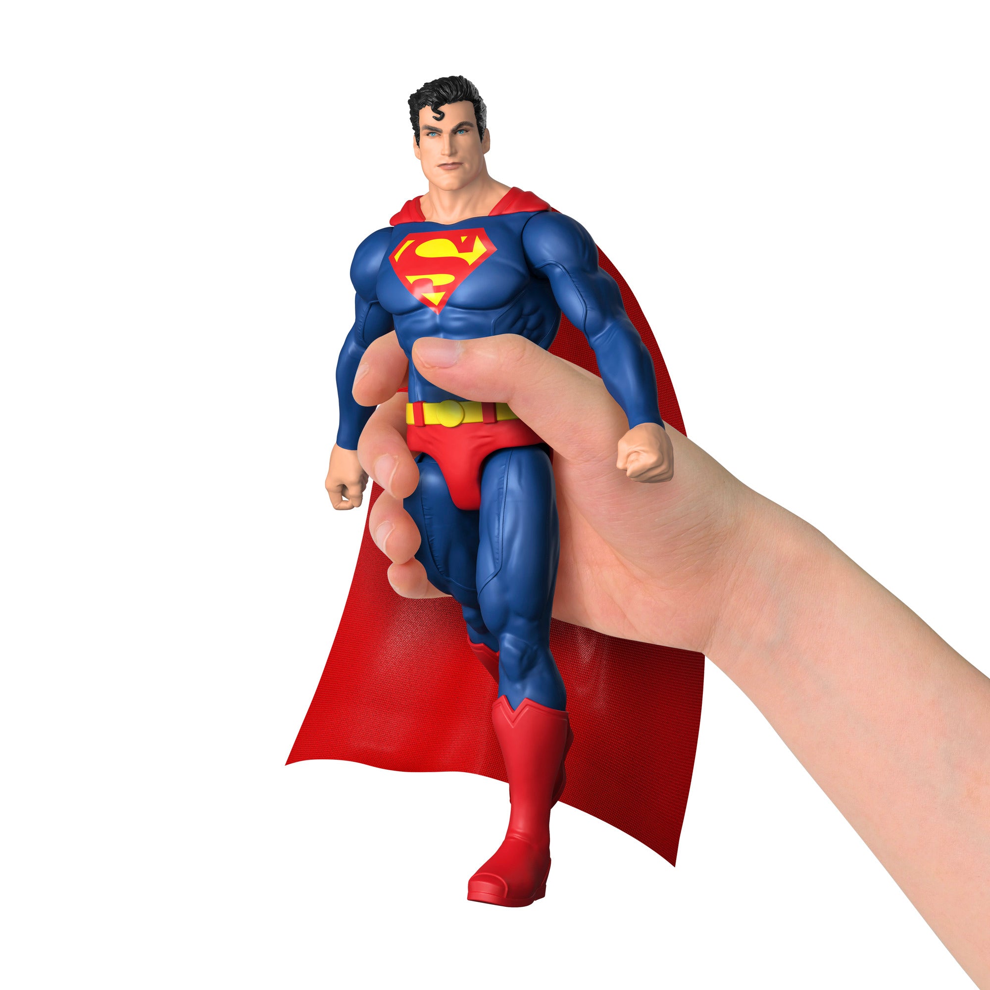 Mattel DC Superman 12-Inch Action Figure with Fabric Cape