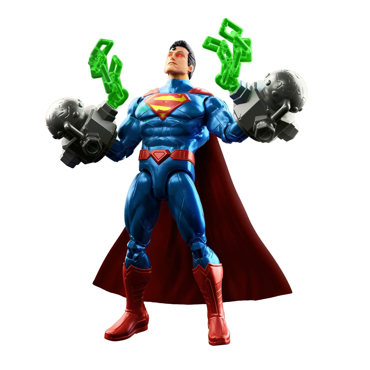 Mattel DC Premier Heat Vision Superman Action Figure with Lights and Sounds