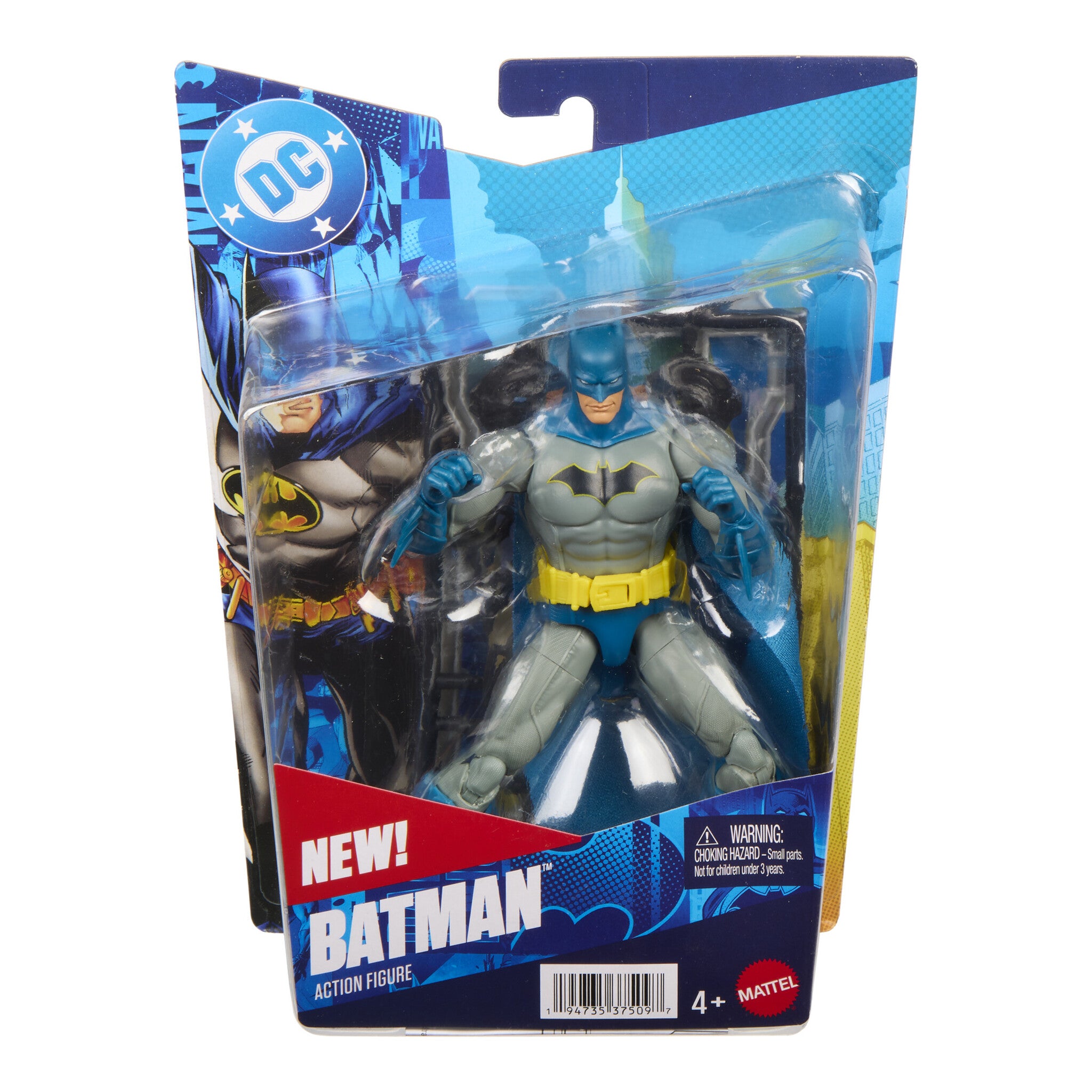 Mattel DC Premier Batman 6.5-Inch Action Figure with Accessories
