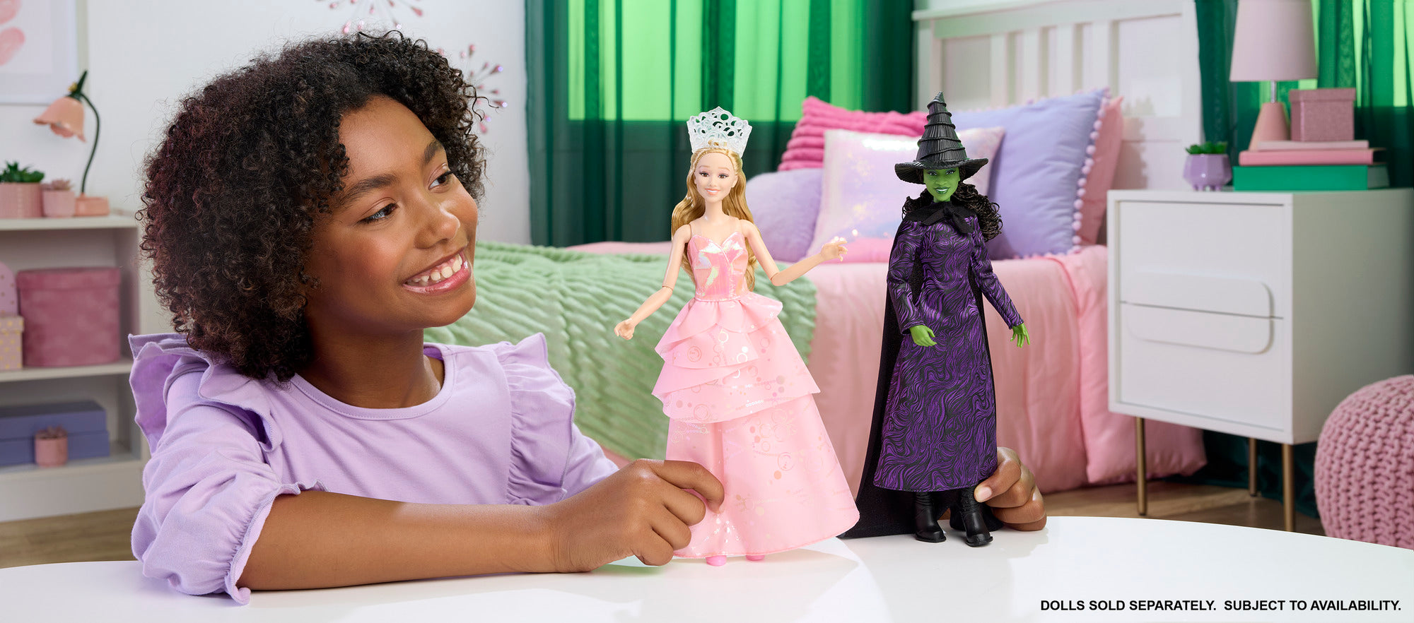 Mattel Wicked Elphaba Thropp Fashion Doll with Removable Outfit