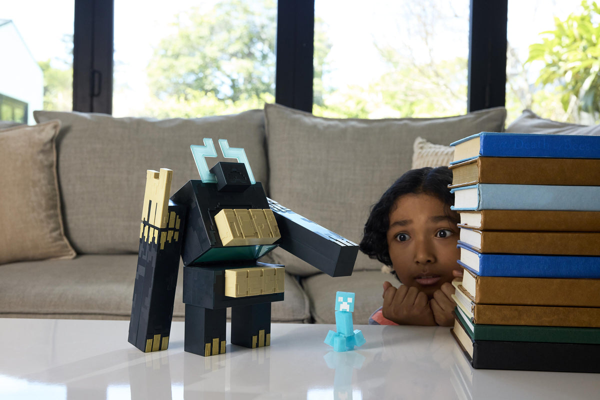 Minecraft Dungeons II Twisted Warden Feature Figure with Lights and Sounds
