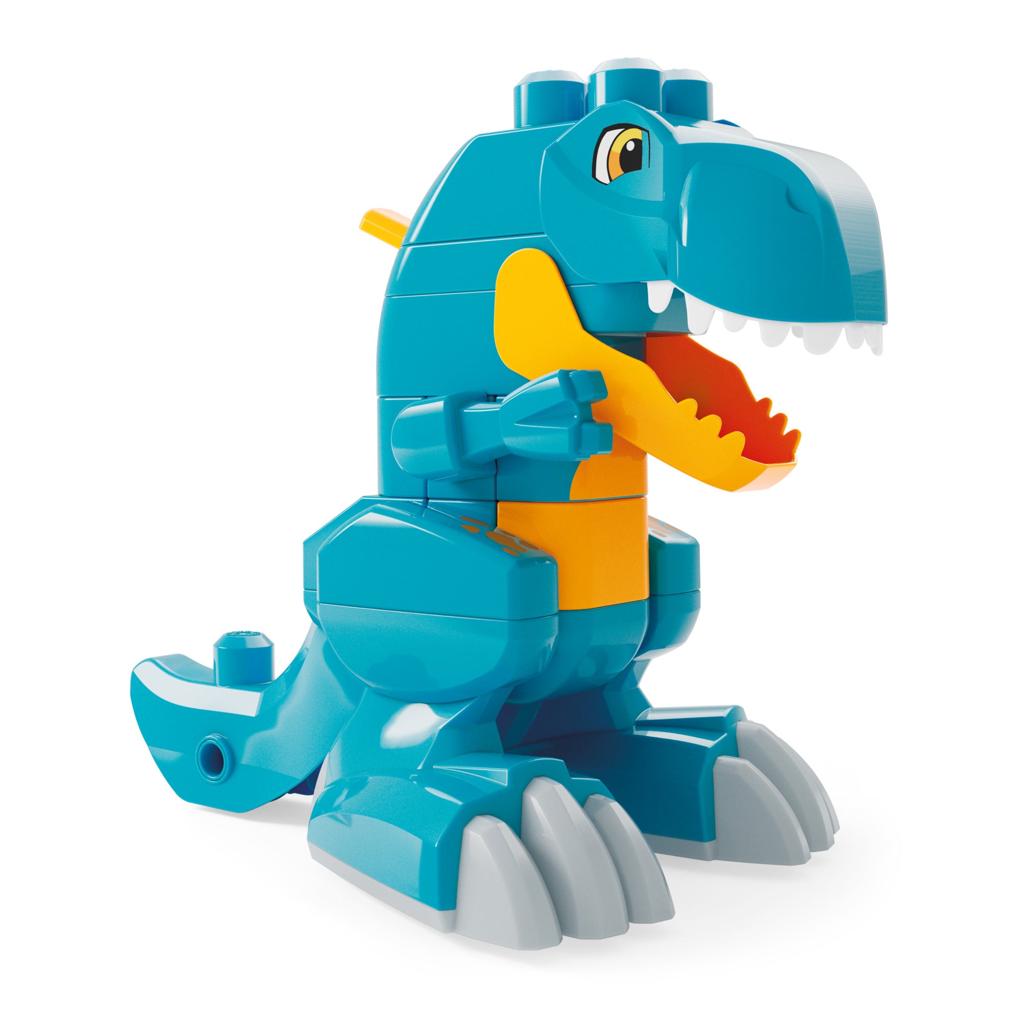 MEGA BLOKS Build & Chomp Dinosaur 3-in-1 Building Set, 25 Pieces