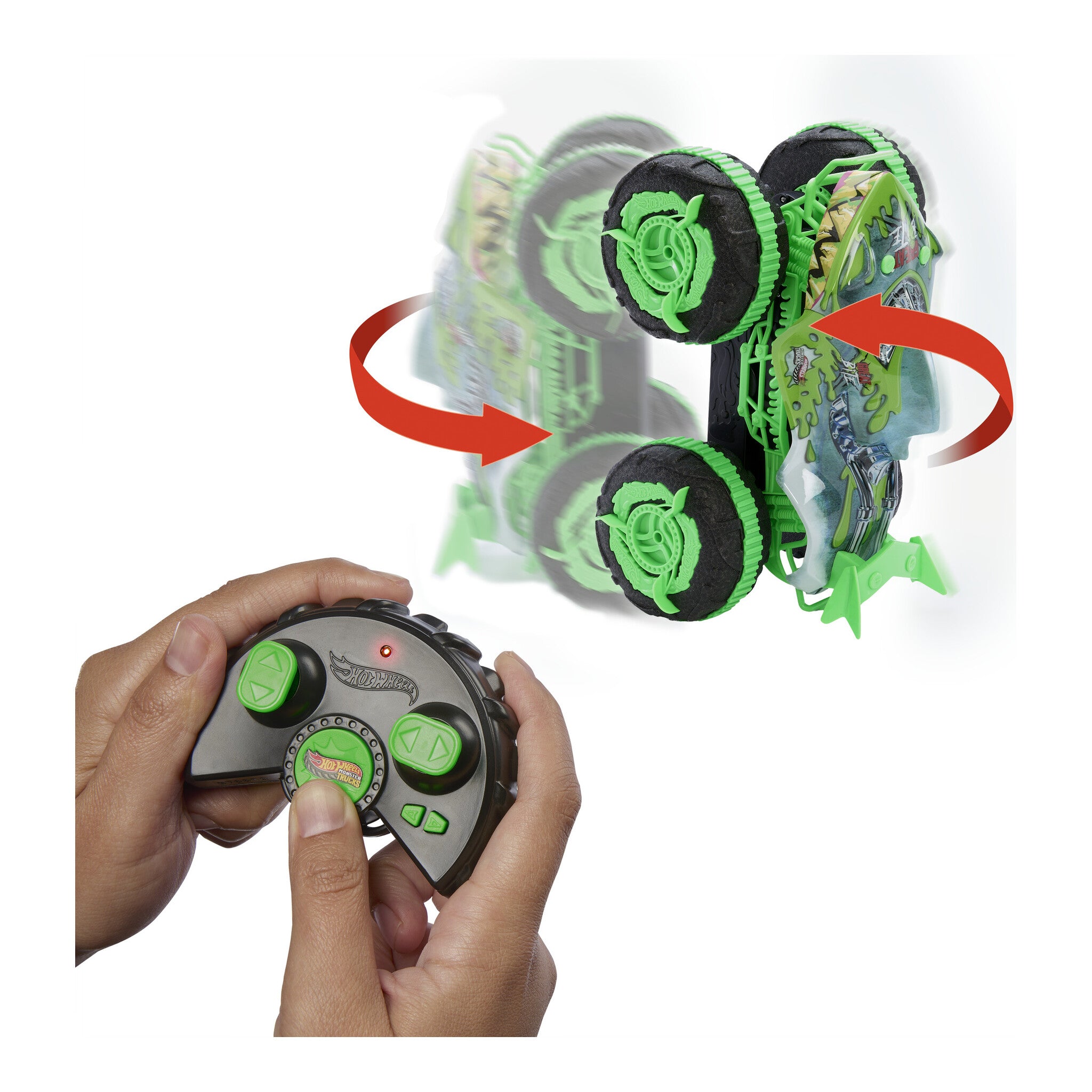 Hot Wheels Monster Trucks Mutant Chaos Great Bite All-Terrain RC