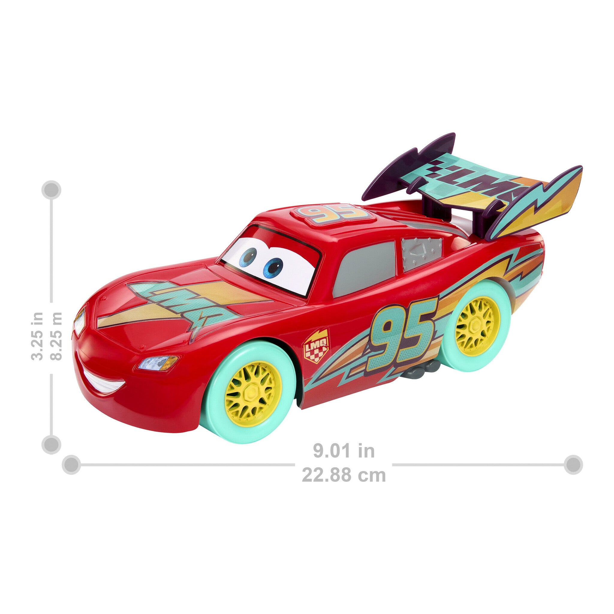 Disney Pixar Cars Race to Celebrate Lights & Sounds Lightning McQueen Vehicle