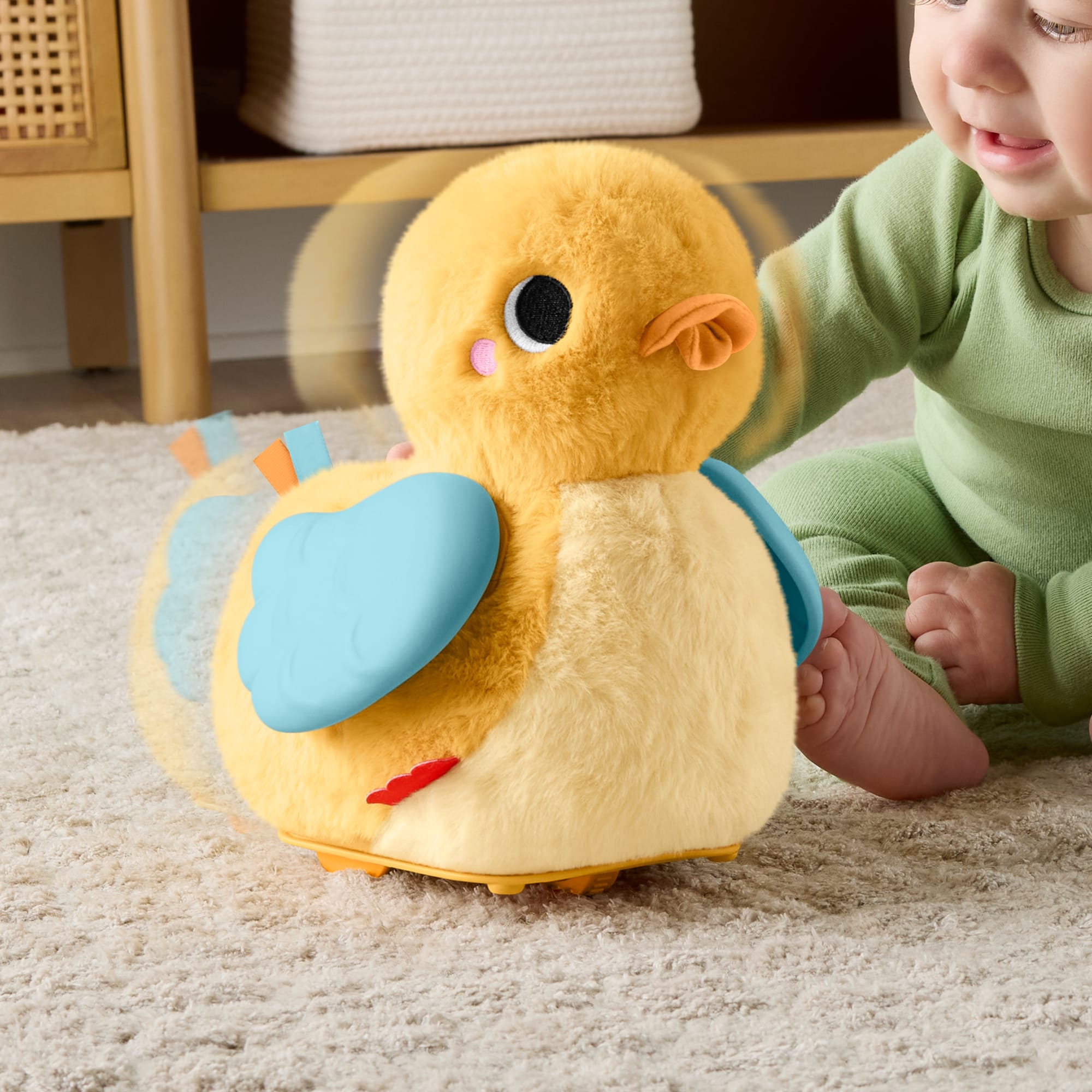 Fisher-Price 4-in-1 Cuddle & Crawl Duck